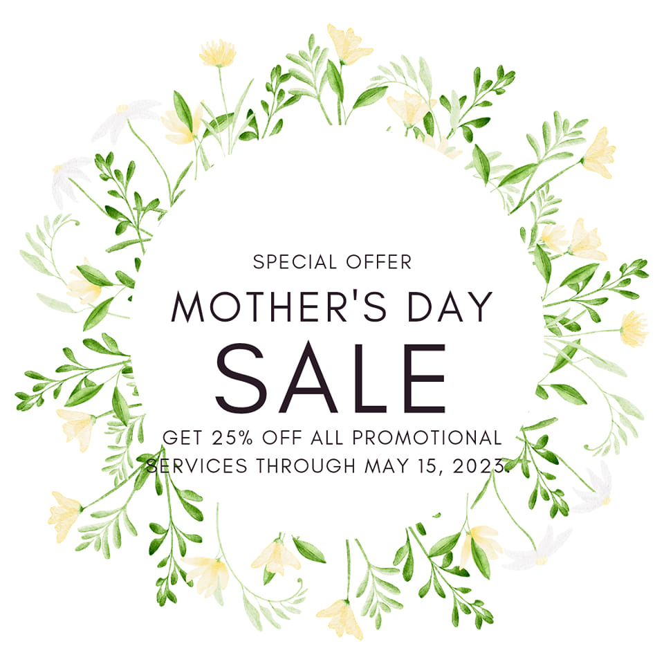 mother's day sale promo